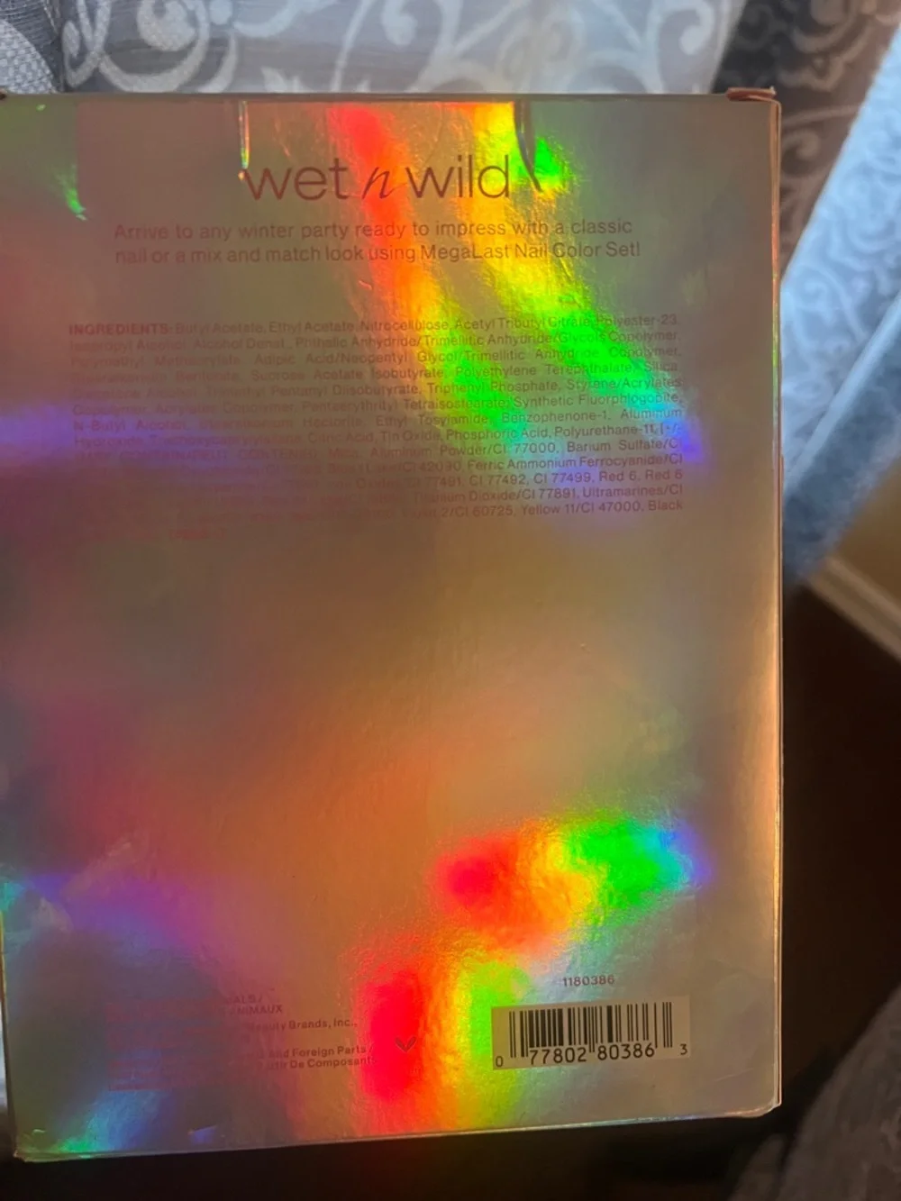 wet n wild Glam Wonderland Nail Color Set - Beige, Pink & Sheer Glitter - Picture 4 of 4